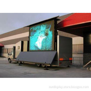 P13.33 Outdoor Truck Mobile LED Display Screen , Mobile LED